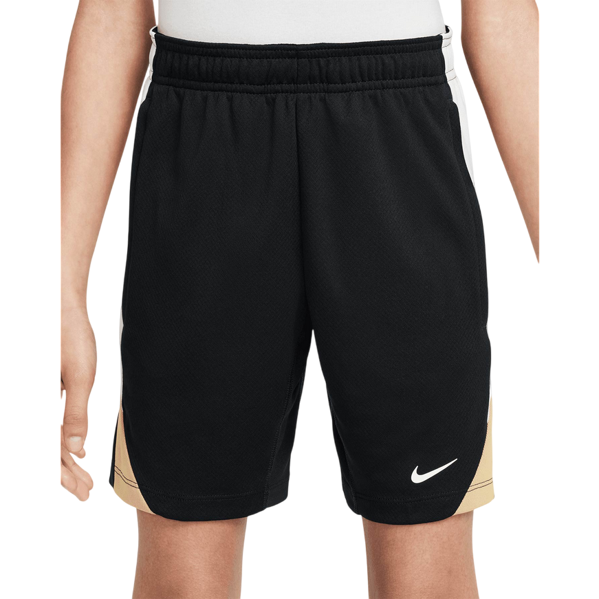 Nike Dri-FIT Strike FN8419-017 Shorts Calcio Junior Nero-Avorio