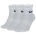 Nike Everyday Lightweight Calze da Training alla Caviglia SX7677-100 Bianco - 3 Paia