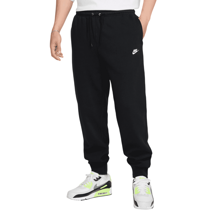Nike FN3787-010 - Pantaloni Jogger Club Uomo in Fleece Nero
