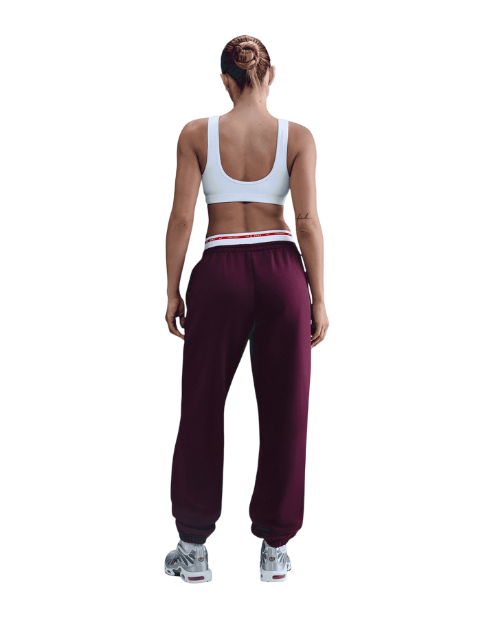 Nike Pantaloni Tuta Donna Phoenix Fleece IH4055-610 Rosa – vita alta, comfort, stile sportivo