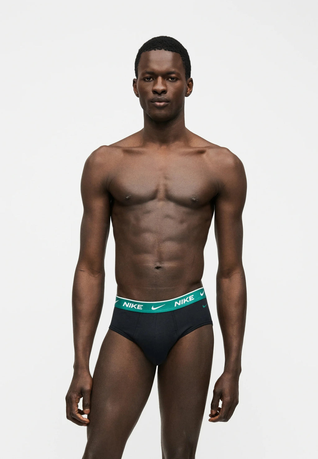 Nike Slip Uomo Essential Cotton Stretch Nero Confezione da 3 - KE1283-UA6