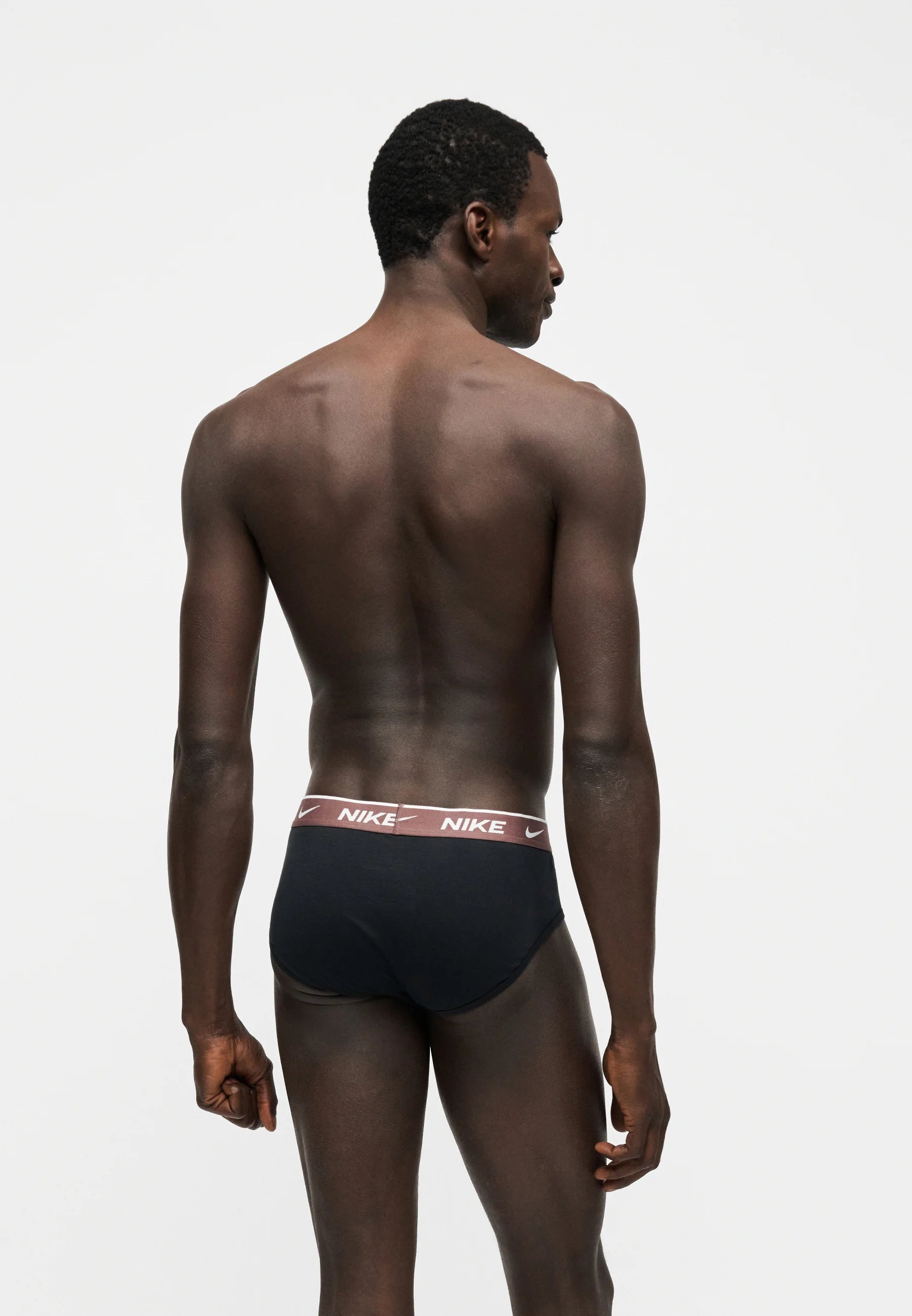Nike Slip Uomo Essential Cotton Stretch Nero Confezione da 3 - KE1283-UA6