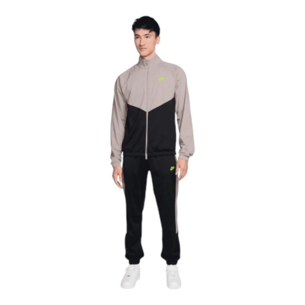 Nike Tuta Windrunner IF1623-011 Beige Nero Uomo