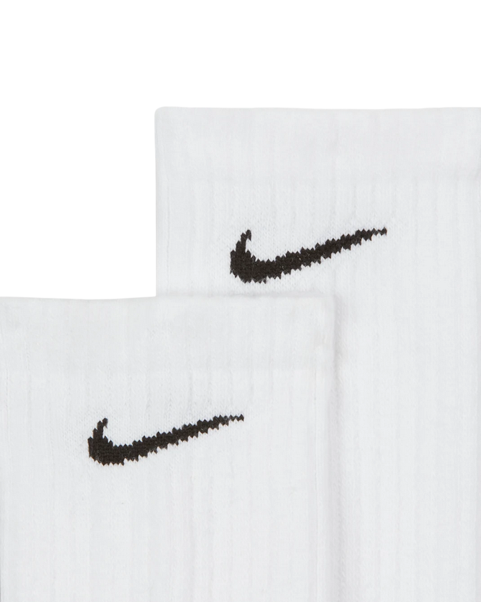 Nike Calze Everyday Cushioned SX7664-100 Bianco 3 Paia Unisex