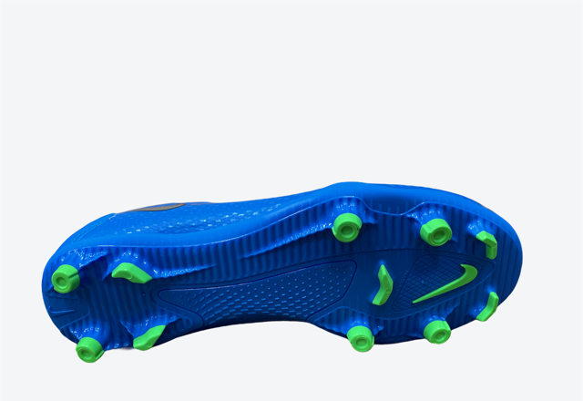 Nike Phantom GT Club FG/MG Scarpe Calcio Junior Blu Argento
