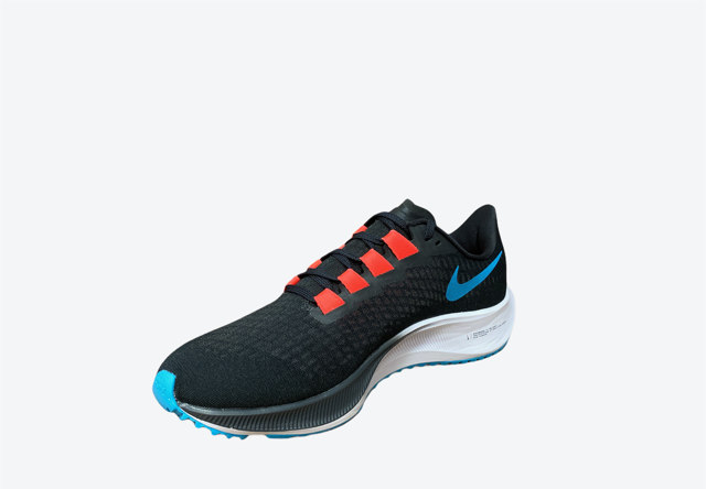 Nike Air Zoom Pegasus 37 Scarpe Running Uomo Nero Blu