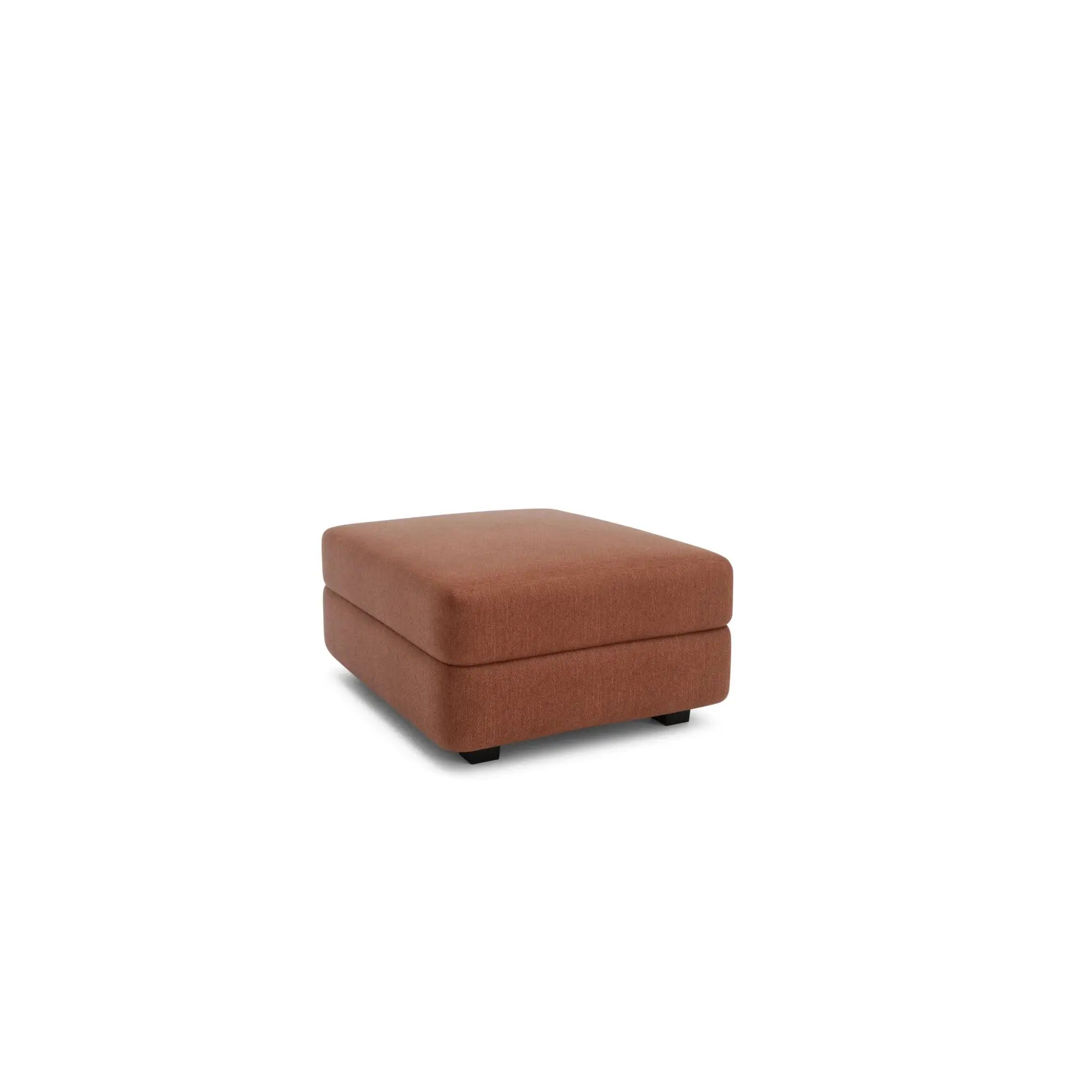 Divano Modulare GRACIA - Modulo Pouf Terracotta