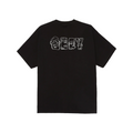Obey maglietta manica corta da uomo Abstract Things Classic 165264082 nero