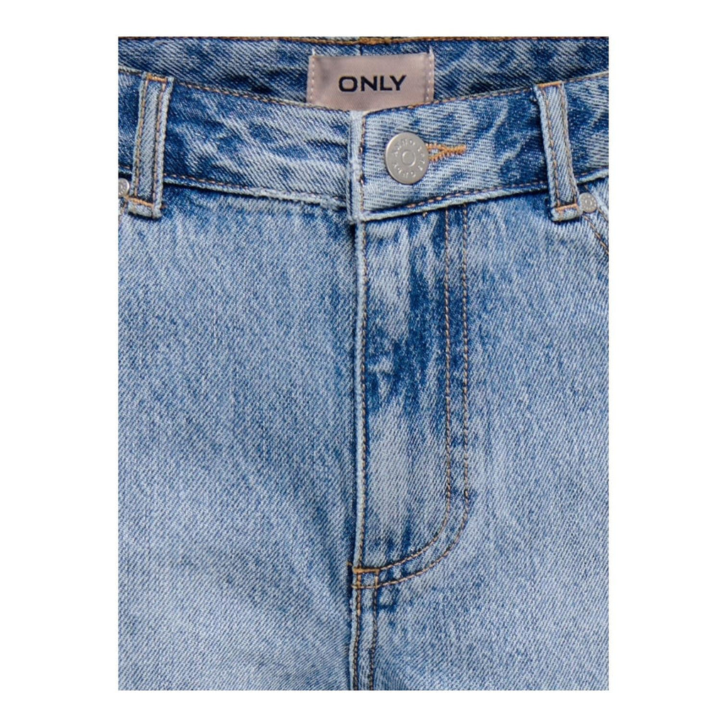 Only Bermuda Jeans Ragazza Vita Alta KOGSONNY 15364157 Blu Chiaro