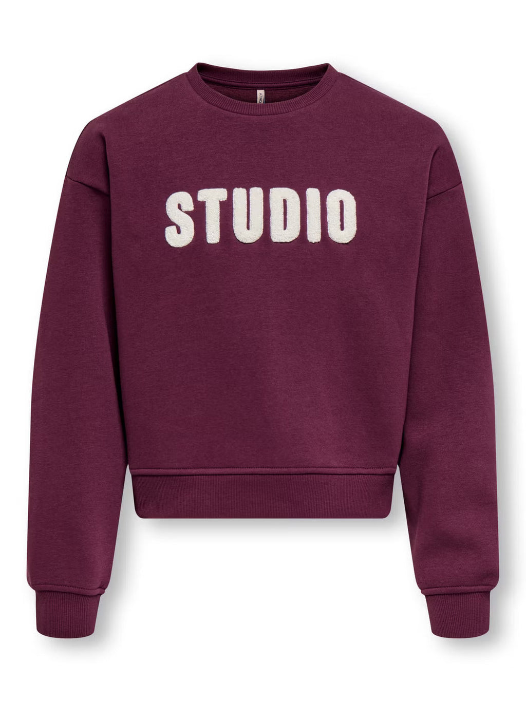 Only KOGSWEAT Felpa Girocollo Ragazza Rossa - 15353354