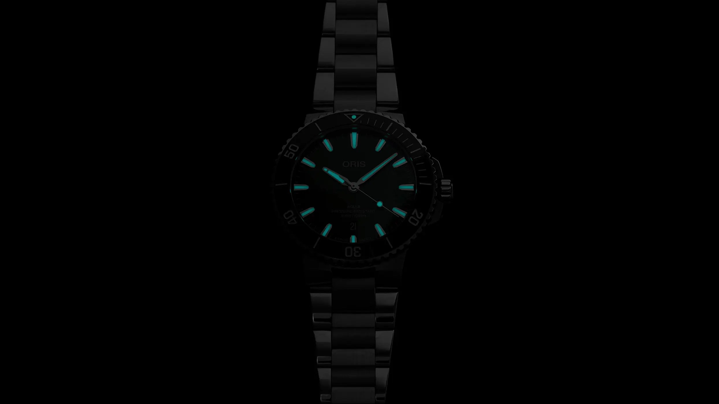 Oris Aquis Date Automatic Swiss Made Verde 43.5mm – 01 733 7789 4157-07 8 23 04PEB