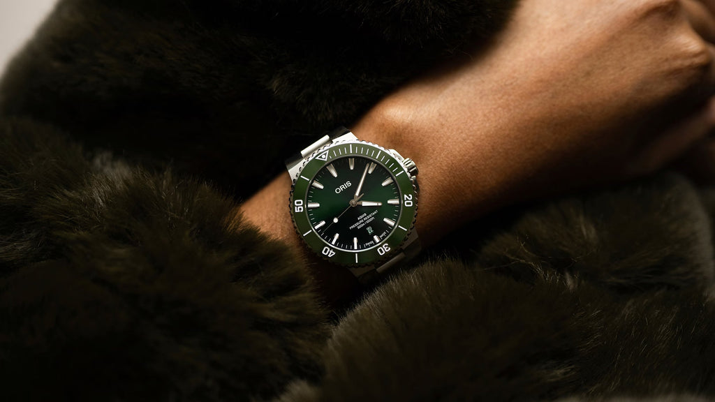 Oris Aquis Date Automatic Swiss Made Verde 43.5mm – 01 733 7789 4157-07 8 23 04PEB