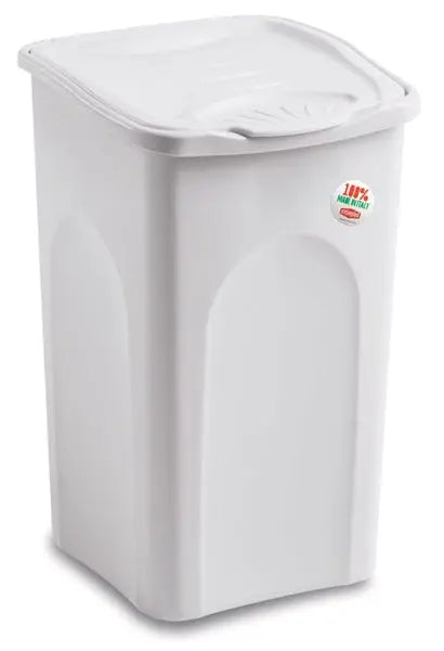 Portabiancheria 50 litri con coperchio in plastica vari colori