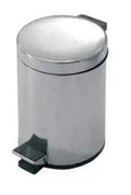 Pattumiera acciaio cromato 3 lt