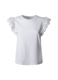 Pepe Jeans Vic PL506067 Maglietta Manica Corta Donna Bianco