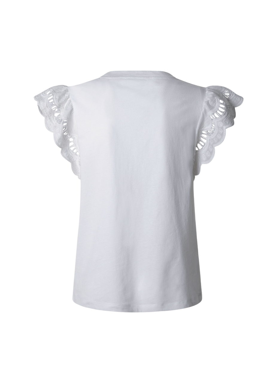 Pepe Jeans Vic PL506067 Maglietta Manica Corta Donna Bianco