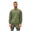 Obey Felpa da uomo Mini Box Logo Crew Specialty Fleece 112480100 thyme