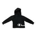 Champion Felpa con Cappuccio con stampa laterale 404195 nero