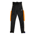 Fila pantalone sportivo da uomo Dash Track 689023 B426 nero bianco arancio