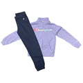 Champion Tuta Full Zip 404385 VS007 VIE lilla-blu