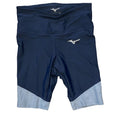 Mizuno pantaloncino aderente corto da donna Impulse Core Mid Tight J2GB1206 07 blu