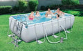 Piscina rettangolare fuoriterra frame con accessori inclusi