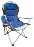 Poltrona chiudibile "camping" blu
