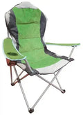 Poltrona chiudibile "camping" verde