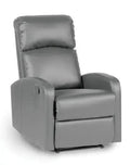 Poltrona reclinabile relax roma grigio hippo
