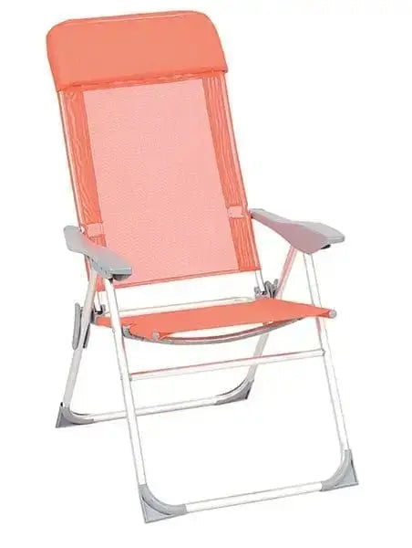 Poltrona relax recl.5 posiz.arancio
