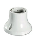 Portalamp. e27 base diritta bianco