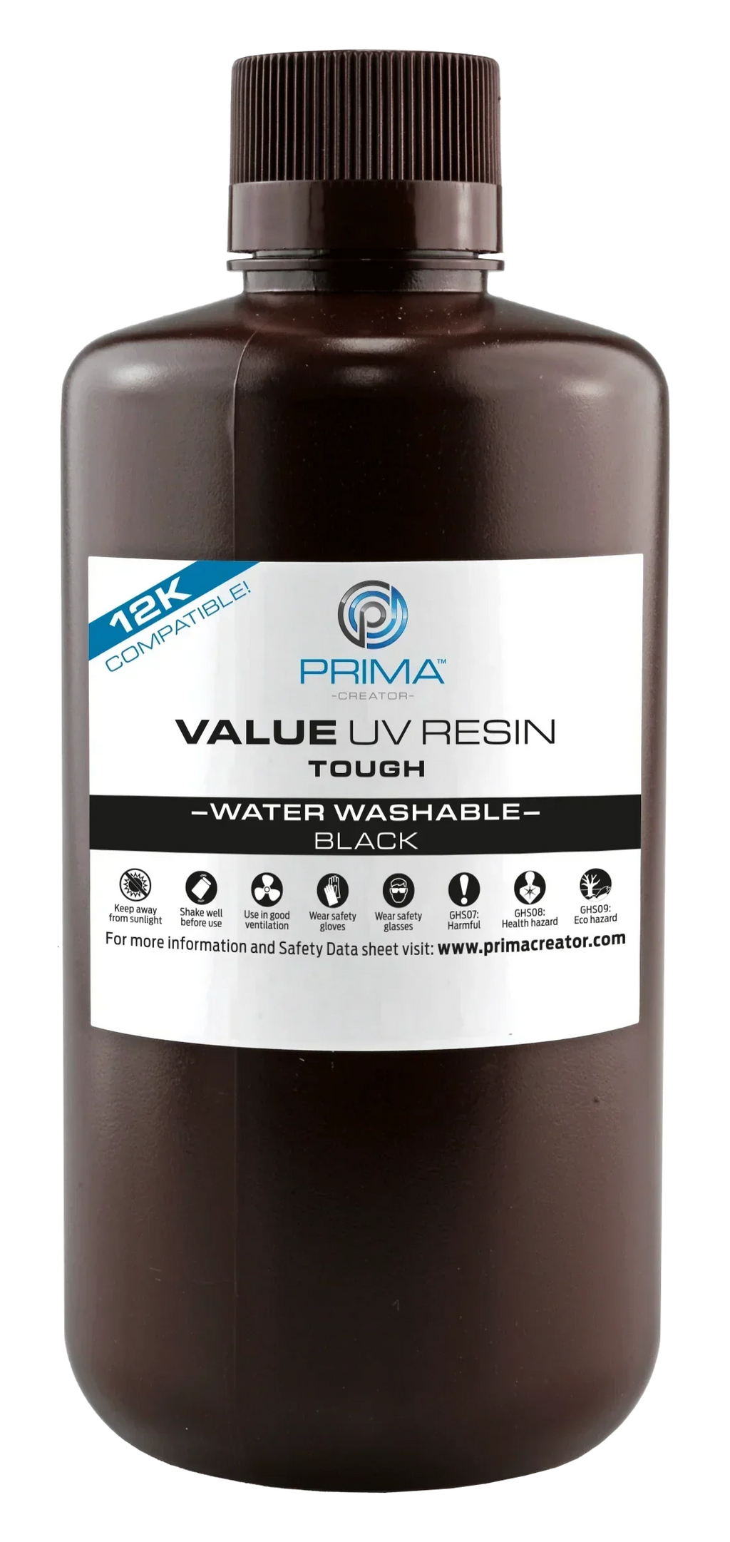 PrimaCreator Value Tough (ABS Like) Water Washable UV Resin - 1L