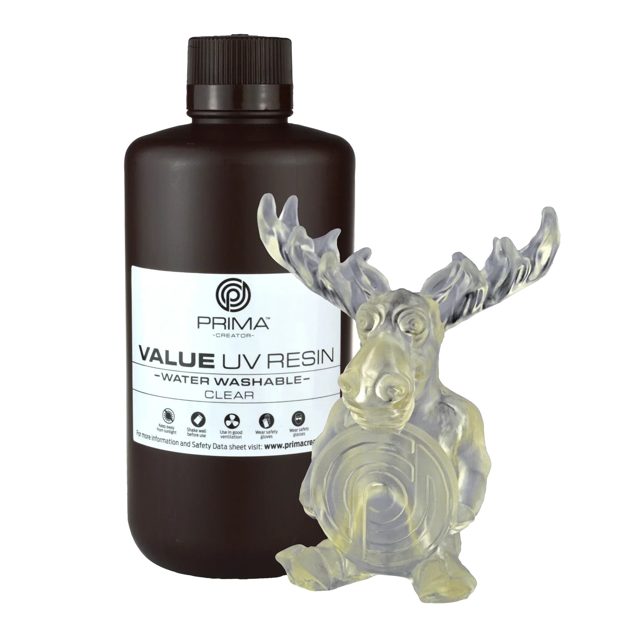 PrimaCreator Value Water Washable UV Resin - 1L
