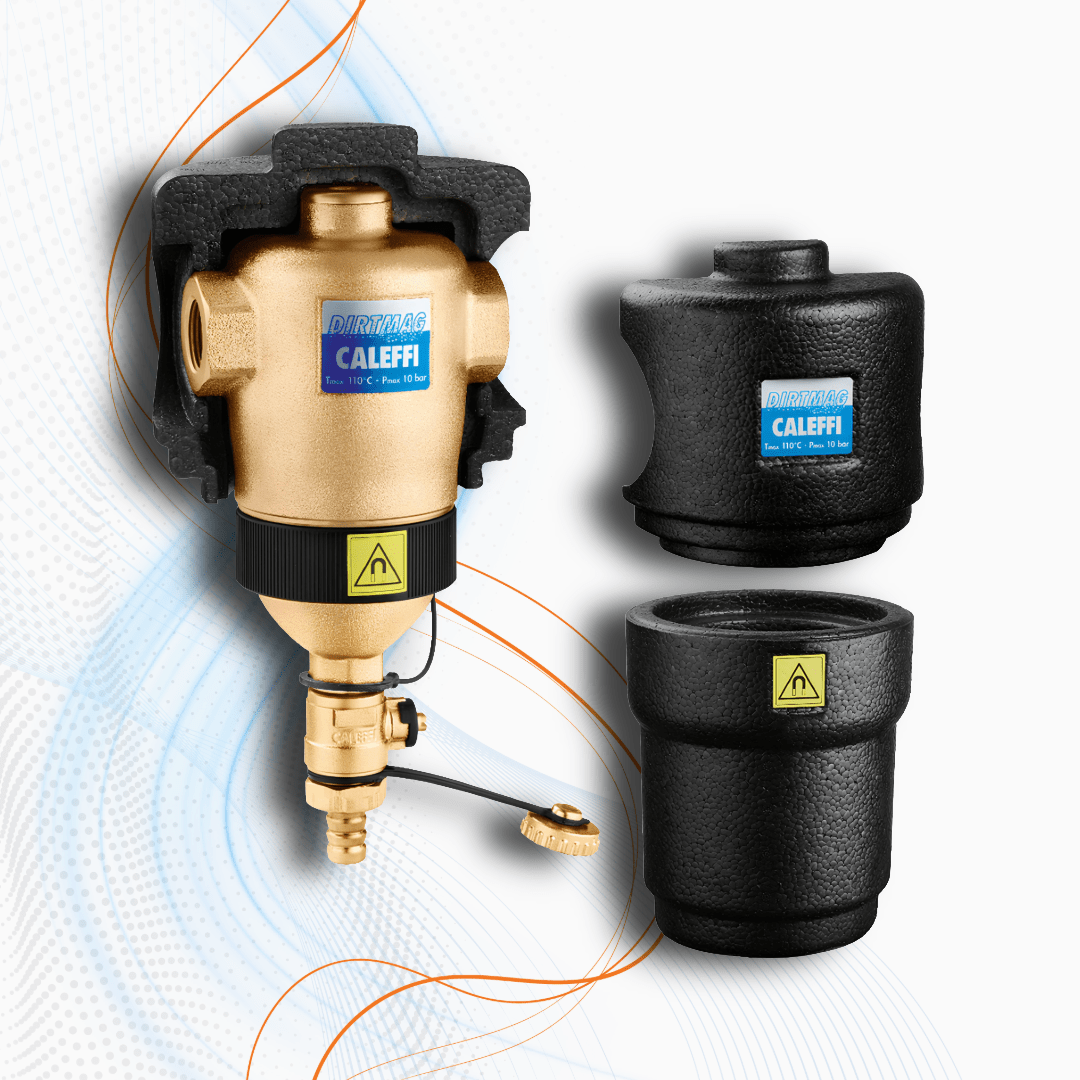 Defangatore Magnetico Caleffi Dirtmag Coibentato F/F