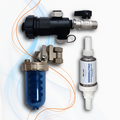 Kit Salvacaldaia EuroAcque - Defangatore Magnetico Hippo Nero allungato + Dosatore a Polifosfati + Neutralizzatore di Condensa