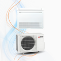Climatizzatore Mitsubishi MFZ-KT a Pavimento Inverter R-32 WiFi