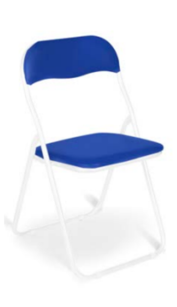 Sedie chiudibili  POLO GLOSSY con Struttura in Acciaio Lucido