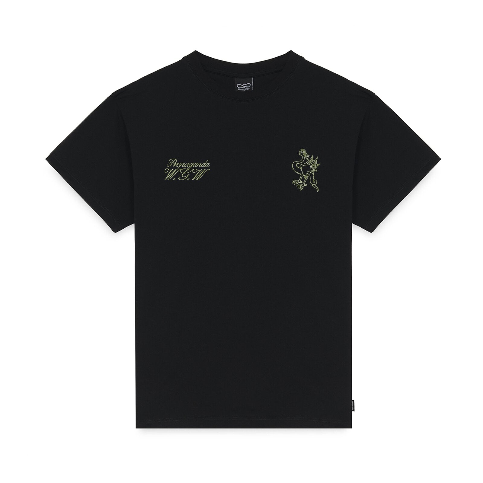 Propaganda Whisper T-Shirt Uomo Nera 26SSPRTS698 - Made in Italy