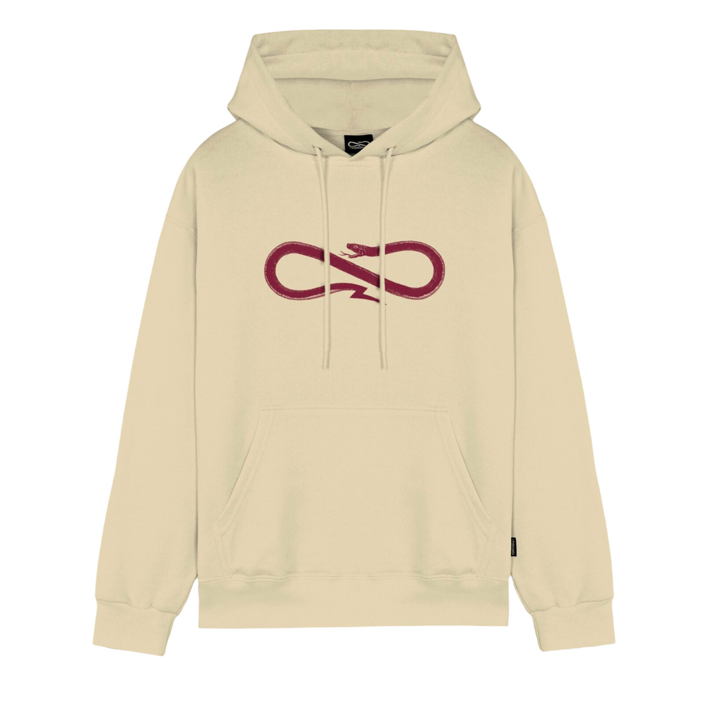 Propaganda felpa con cappuccio da uomo Logo Og 24FWPRFE754-130 osso