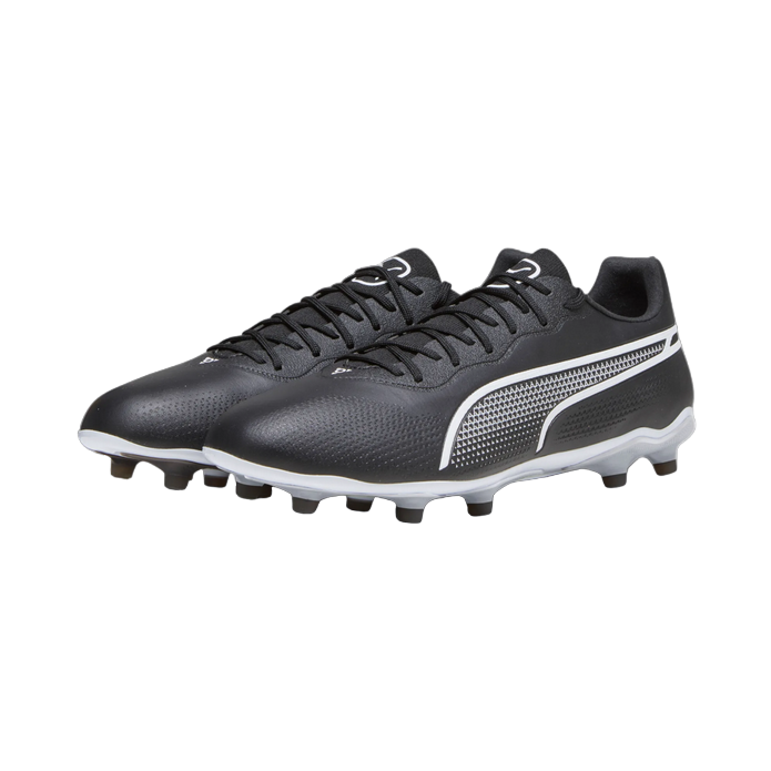 Puma King Pro FG/AG Scarpe Calcio Uomo Nero Bianco - 107566-01