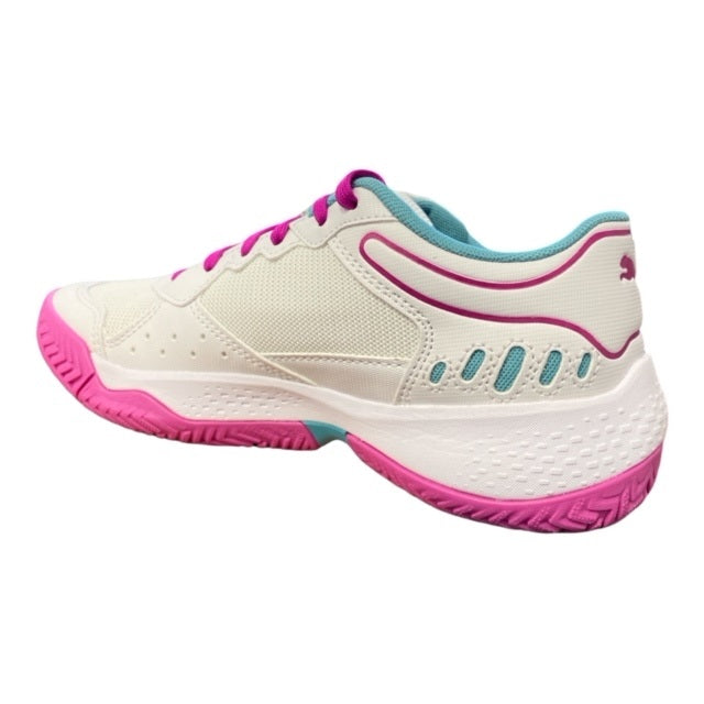 Puma scarpa da padel da donna Solarsmash RCT 106949 03 orchidea bianco