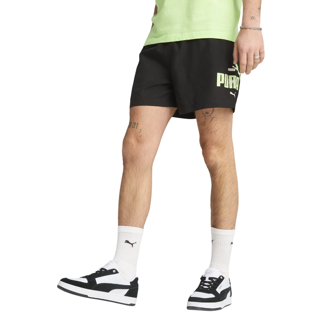 Puma Pantaloncino da Mare Uomo Woven 684672-01 Nero