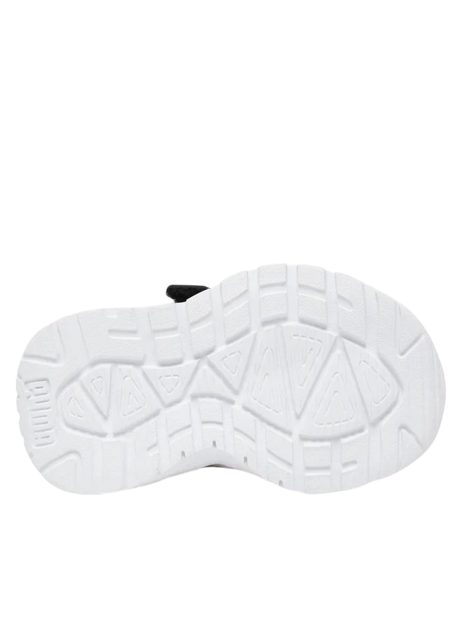 Puma scarpa da ginnastica da bambino Trinity Lite Hot Wheels 401408-01 nero-arancio-fuoco