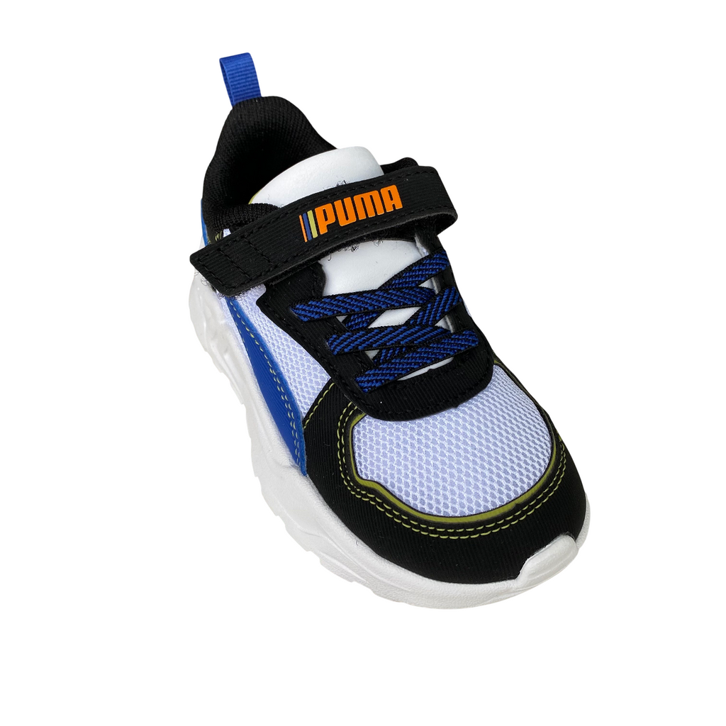 Puma scarpa da ginnastica da bambino Trinity Lite Starblitz AC Inf 400664-02 bianco-blu