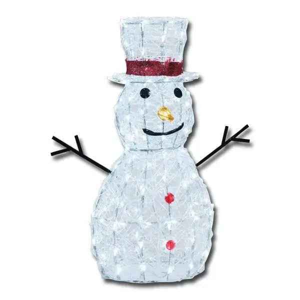 Pupazzo di neve 3d.h70 160led bianco