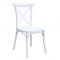Sedia impilabile Shelly bianca - design elegante e moderno