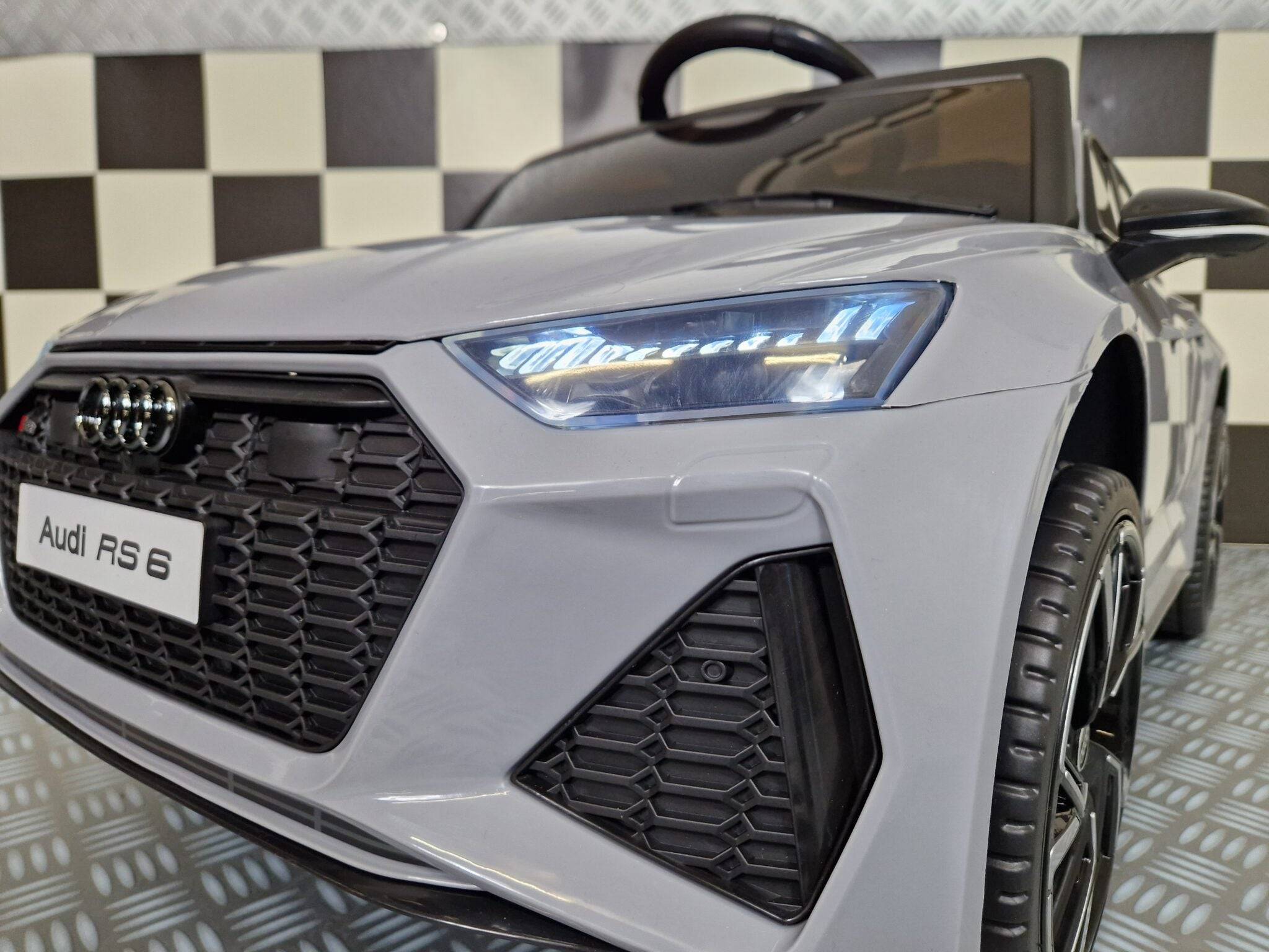 Auto Elettrica per Bambini Audi RS 6 12 V – Nardo Grigio
