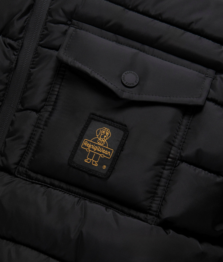RefrigiWear Giubbotto Uomo Josh Jacket G23308NY0185 Nero – caldo, stile urban, qualità