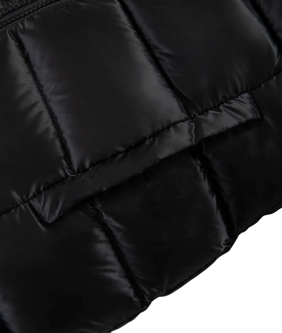 RefrigiWear Piumino Long Mead Fur Jacket W98118 Nero