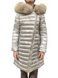 Relish – Piumino Donna DIESSAM Lungo RDA2505010024 Beige | Urban-Chic, Calore e Stile Versatile per l’Inverno